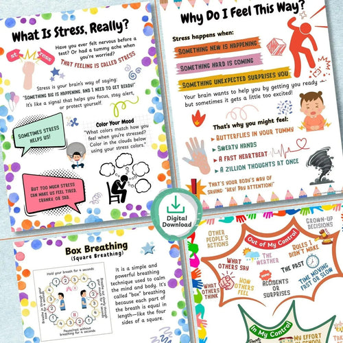 Kids Coping Skills Workbook | Emotional