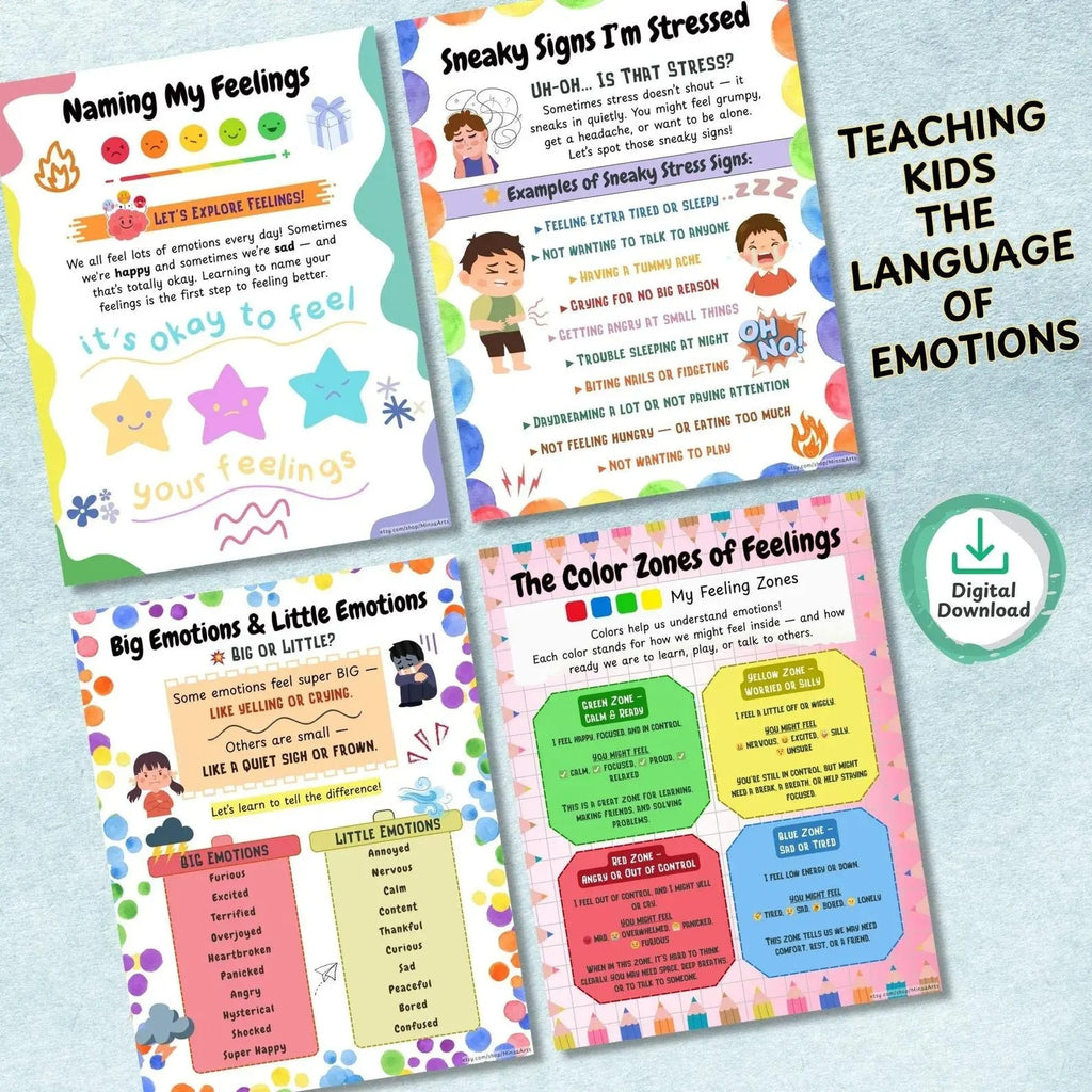 Kids Coping Skills Workbook | Emotional