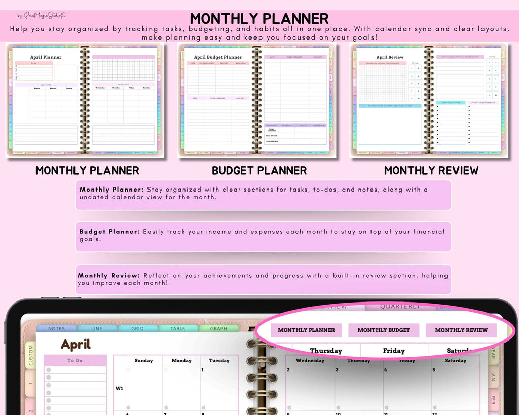 All-in-One Digital Planner 26-28 – GoodNotes