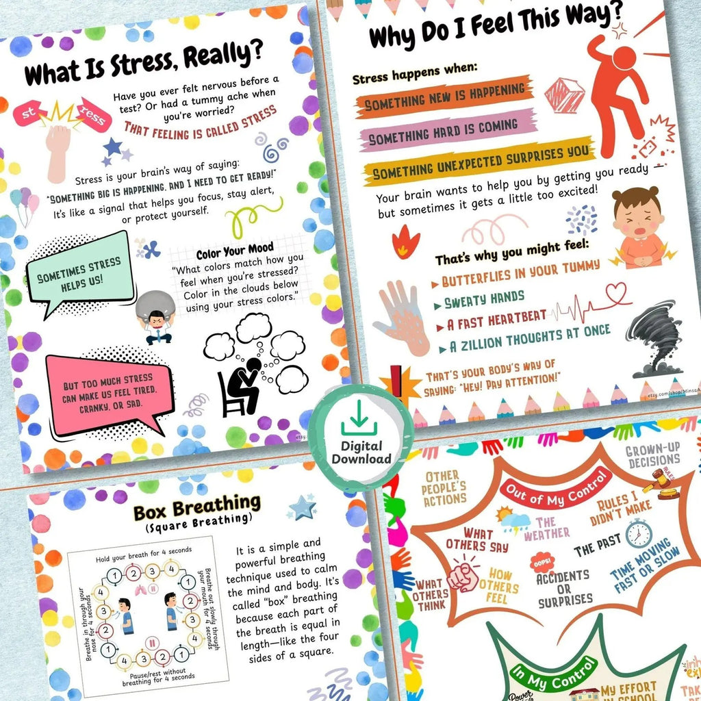 Kids Coping Skills Workbook | Emotional